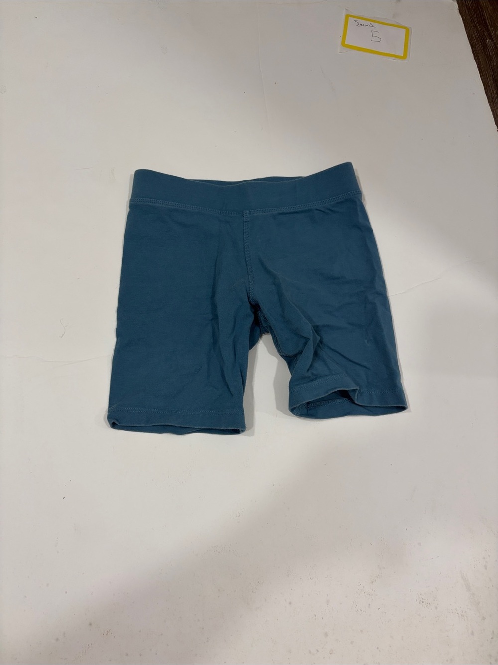 Primary Teal Stretch Bike Shorts